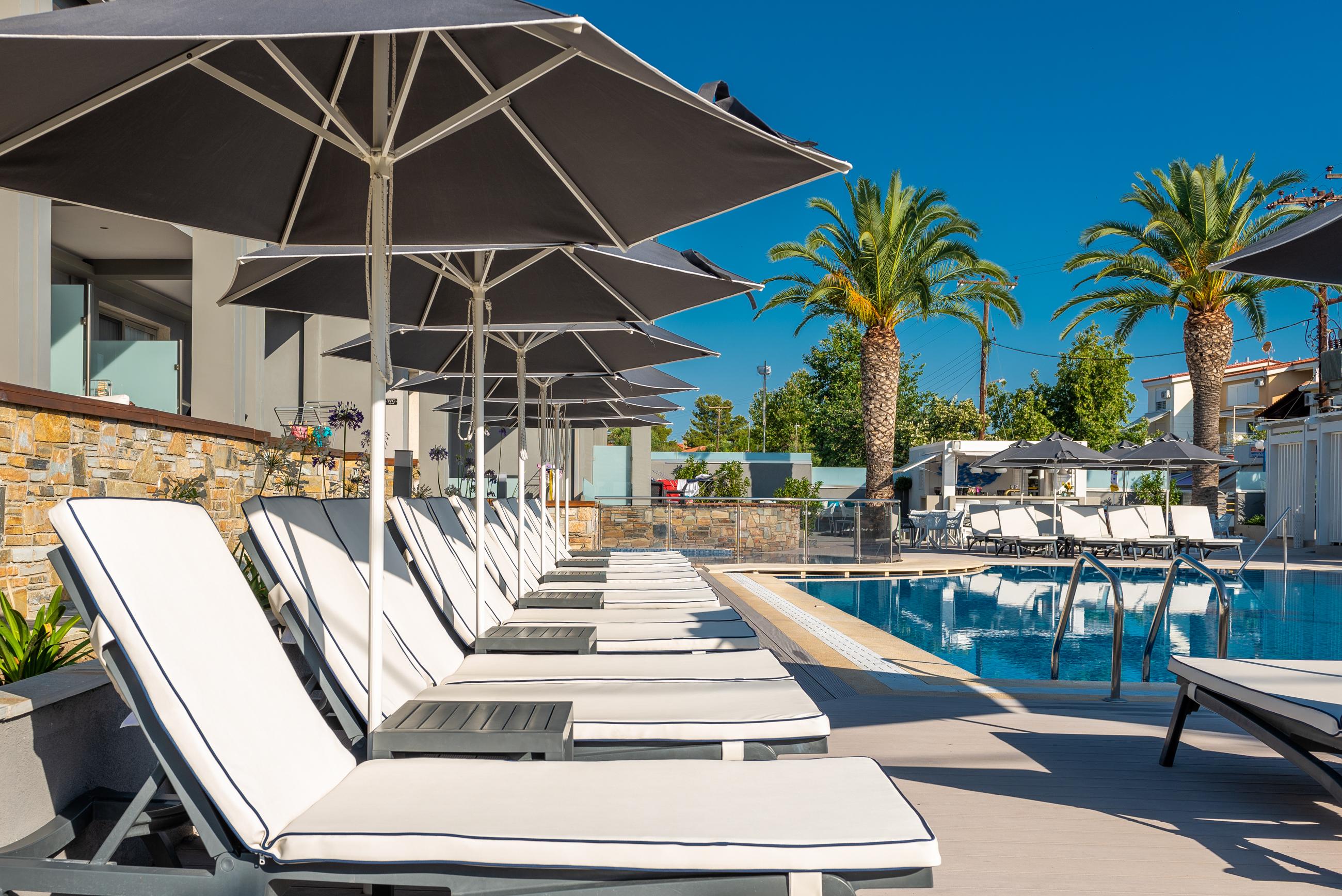 Dionysos Hotel & Suites Hanioti Eksteriør bilde